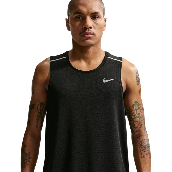Camiseta Sin Mangas Nike Df Miler Tank Top Hombre-Negro 1