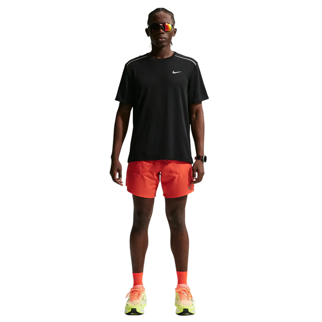 Camiseta Nike Df Uv Miler Ss Hombre-Negro 3