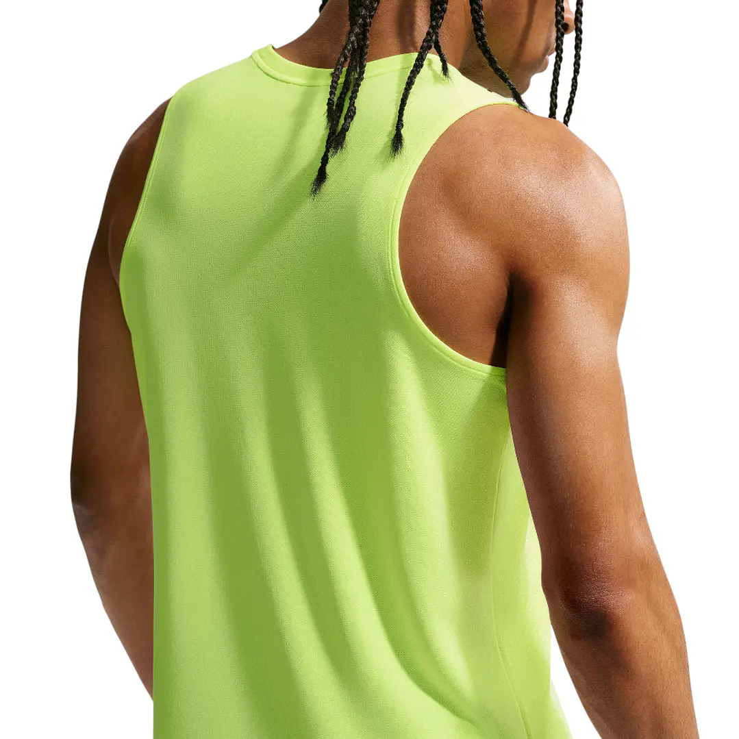 Camiseta Sin Mangas Nike Df Miler Tank Top Hombre-Verde 2