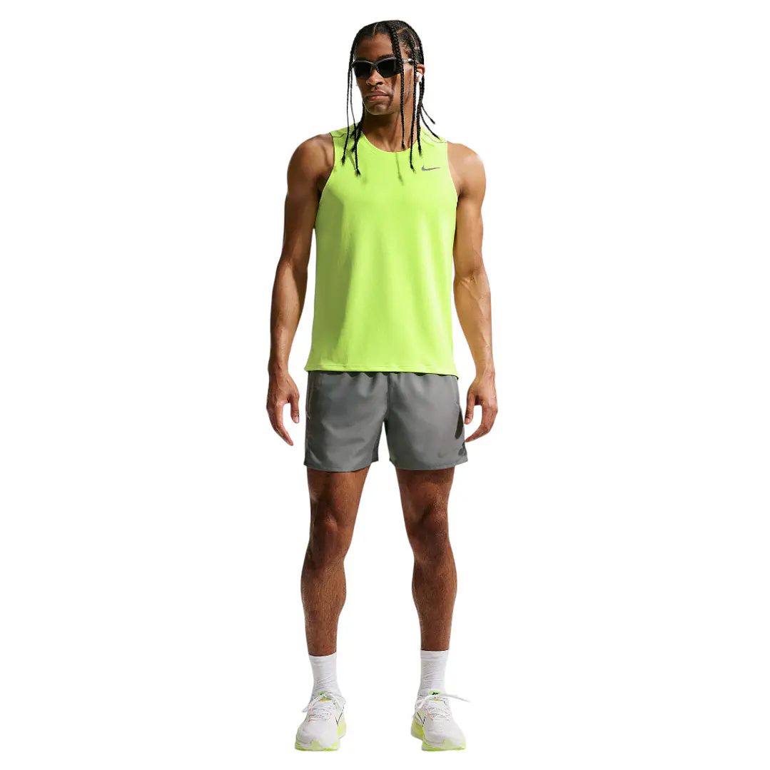 Camiseta Sin Mangas Nike Df Miler Tank Top Hombre-Verde 3