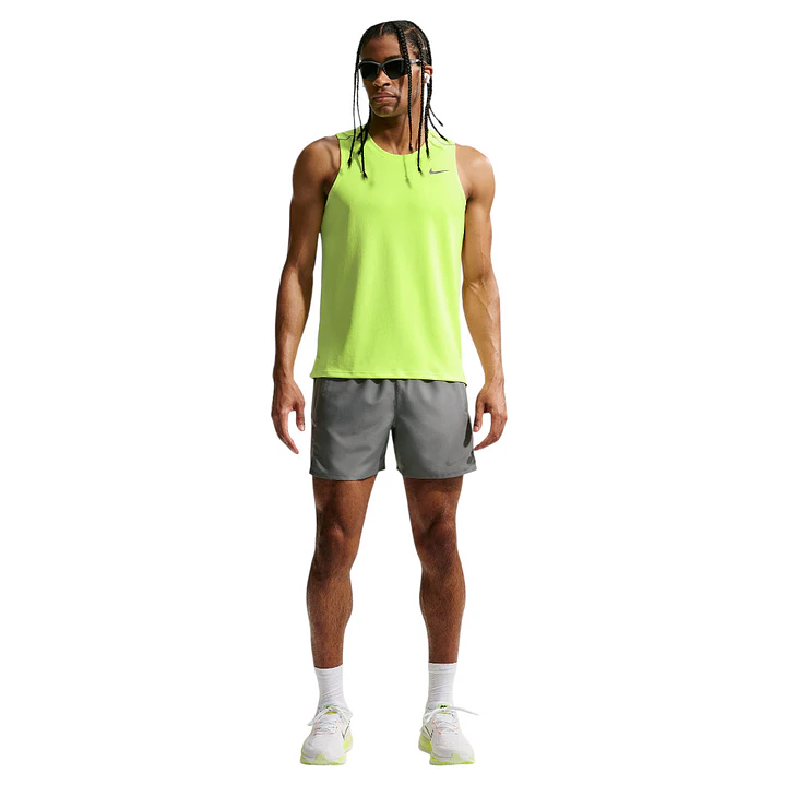 Camiseta Sin Mangas Nike Df Miler Tank Top Hombre-Verde 3