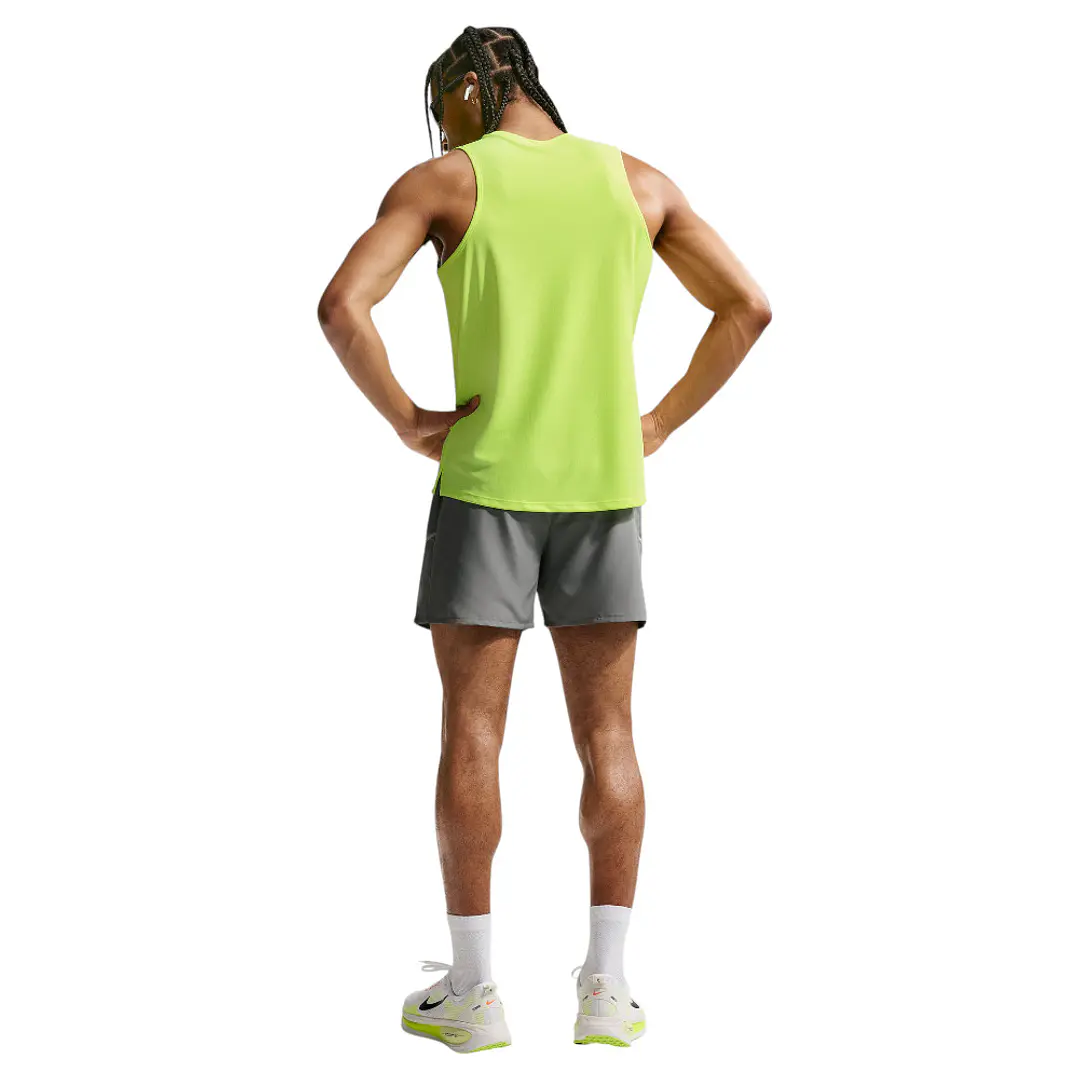 Camiseta Sin Mangas Nike Df Miler Tank Top Hombre-Verde 4