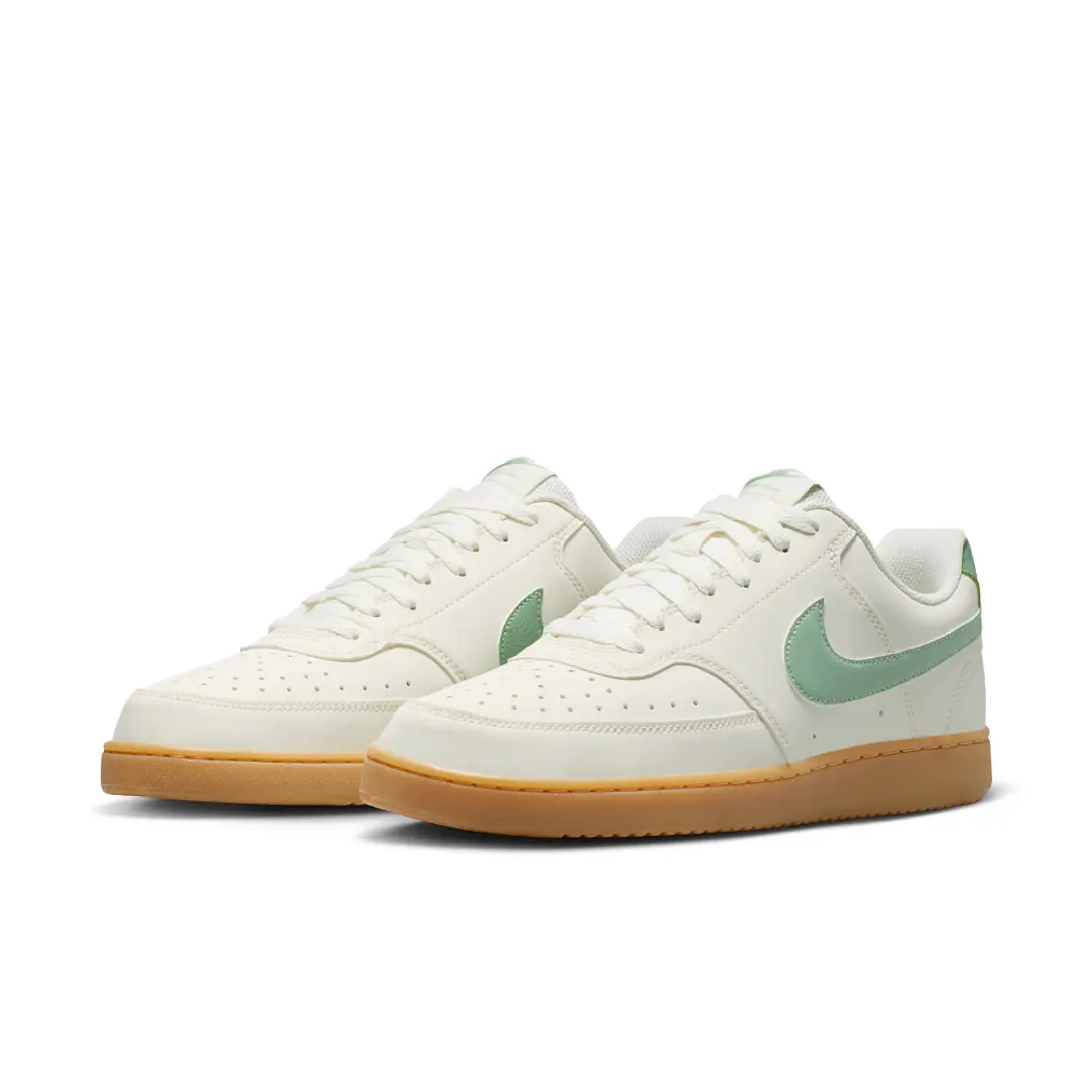 Tenis Nike  Court Vision Lo V2 Nbk Hombre-Blanco/Verde 4