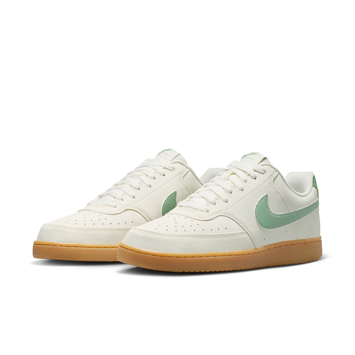 Tenis Nike  Court Vision Lo V2 Nbk Hombre-Blanco/Verde 4