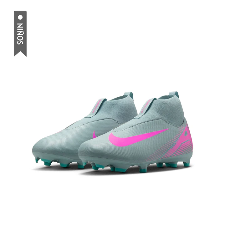 Guayos Nike Jr Zoom Superfly 10 Acad Fgmg Niño-Verde 4