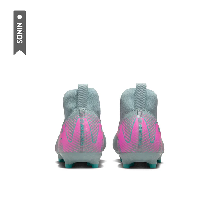 Guayos Nike Jr Zoom Superfly 10 Acad Fgmg Niño-Verde 5