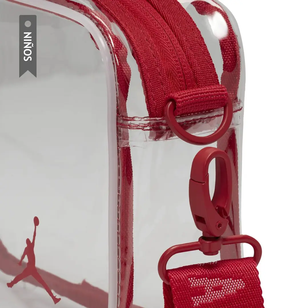 Bolso Nike Jan Jordan Stadium Bag Niño-Rojo 5