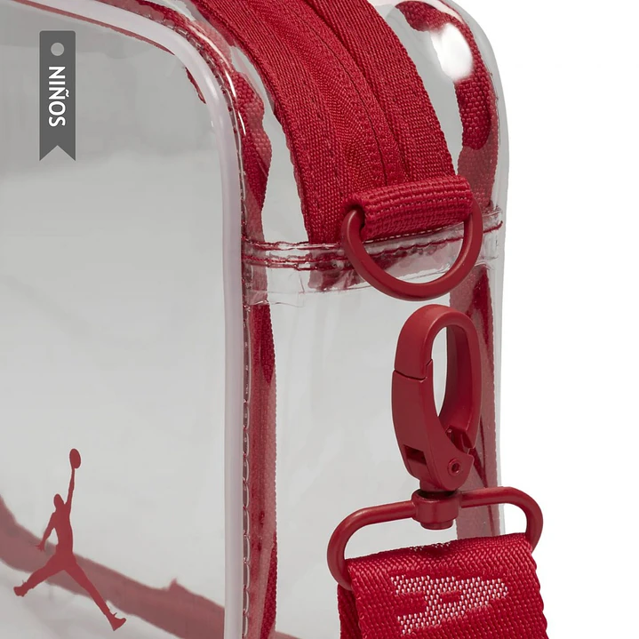 Bolso Nike Jan Jordan Stadium Bag Niño-Rojo 5