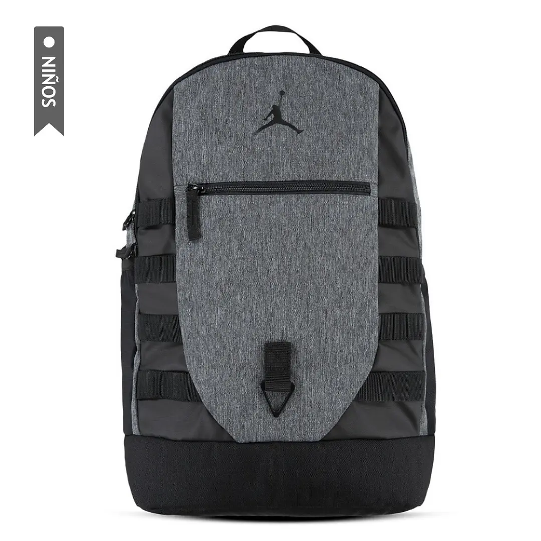 Morral Nike Jan Jordan Sport Backpack Niño-Negro 1
