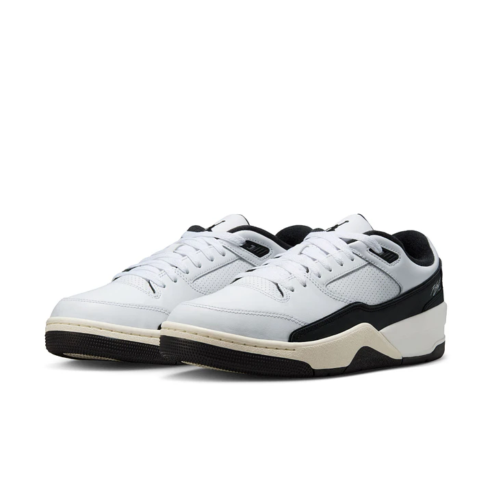 Tenis Nike Jordan Flight Court Hombre-Blanco/Negro 4