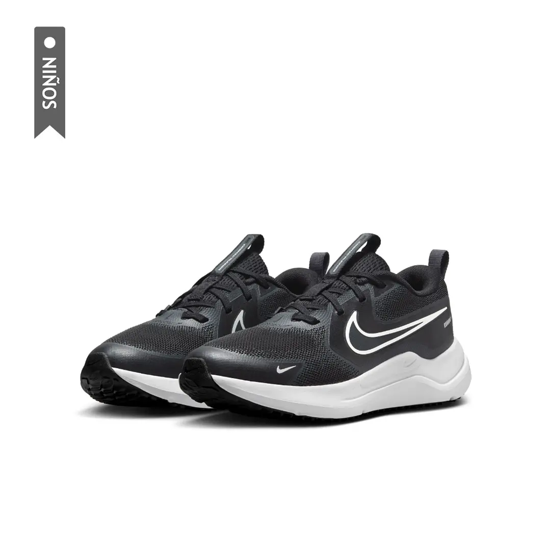 Tenis Nike Cosmic Runner Gs Niño-Negro 4