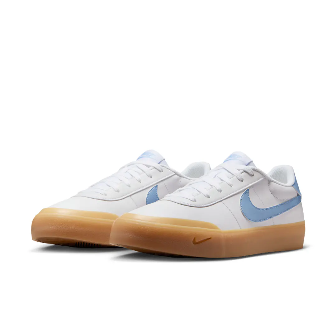 Tenis Nike Court Shot Hombre-Blanco/Azul 4