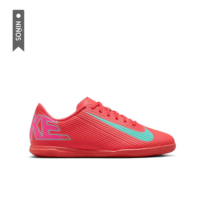 Zapatillas Nike Jr Vapor 16 Club Ic Niño-Rojo 1