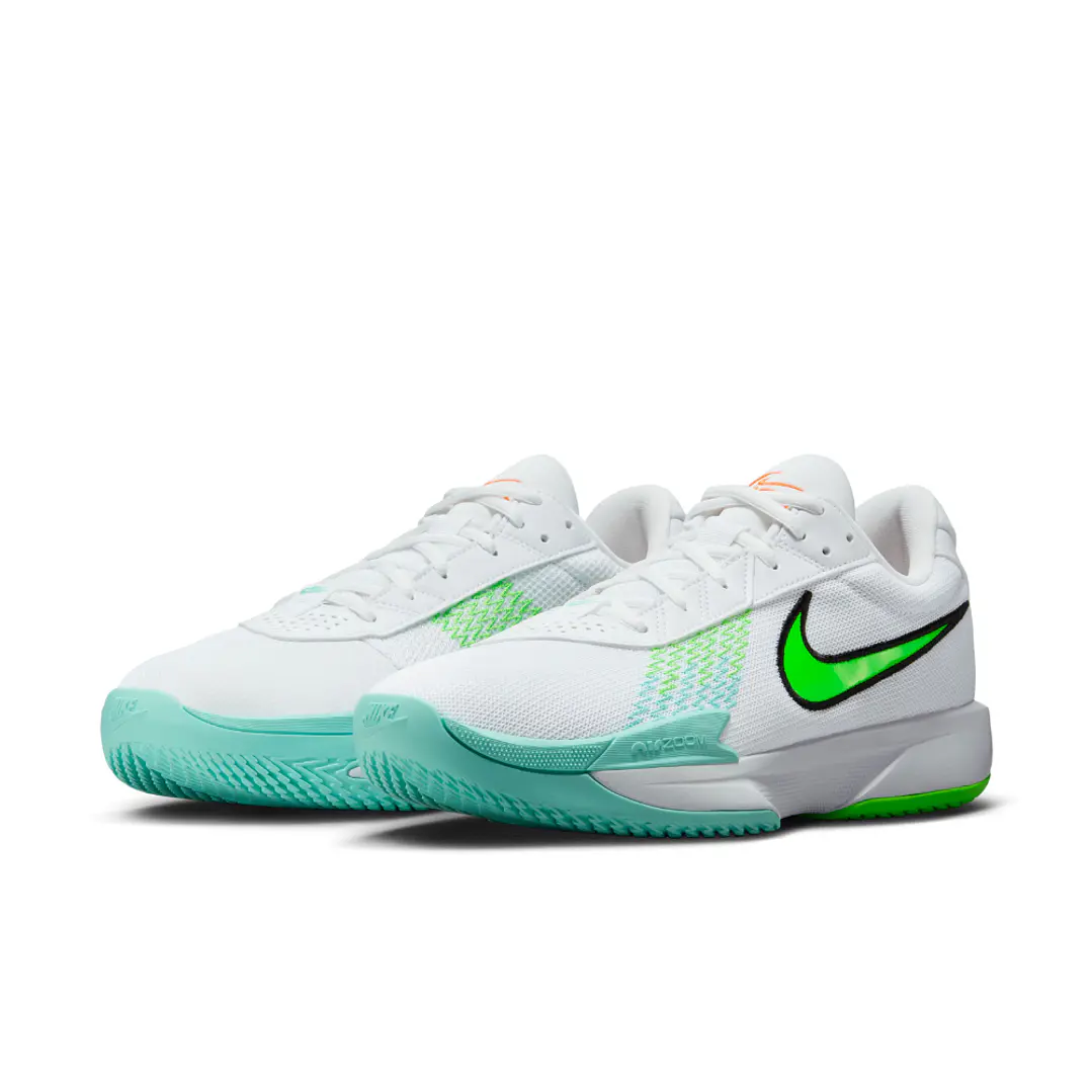 Tenis Nike Air Zoom G.T. Cut Academy Hombre-Blanco/Verde 4