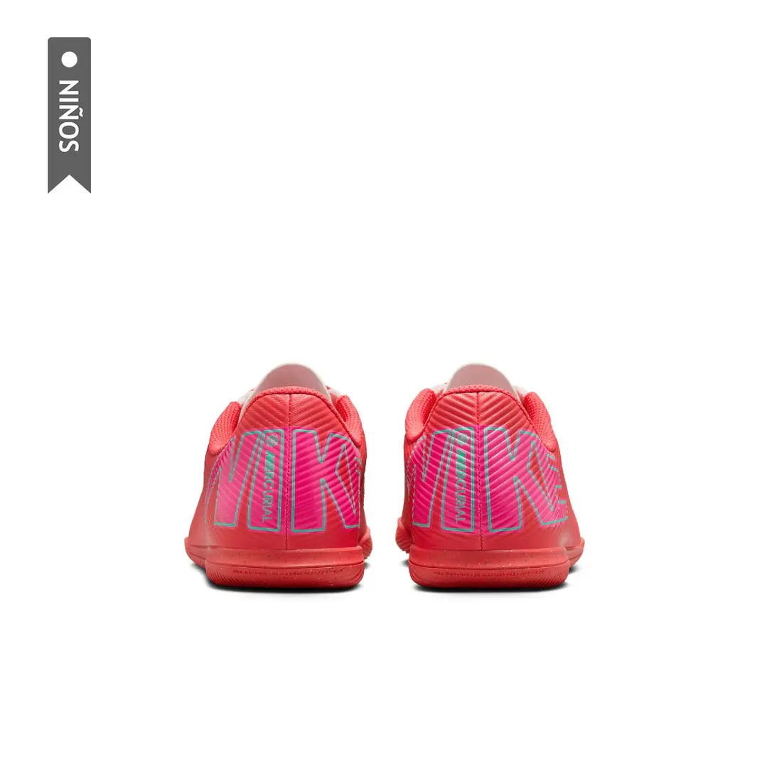 Zapatillas Nike Jr Vapor 16 Club Ic Niño-Rojo 5