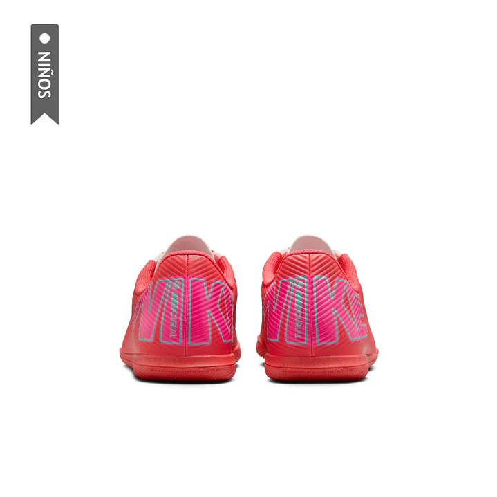 Zapatillas Nike Jr Vapor 16 Club Ic Niño-Rojo 5