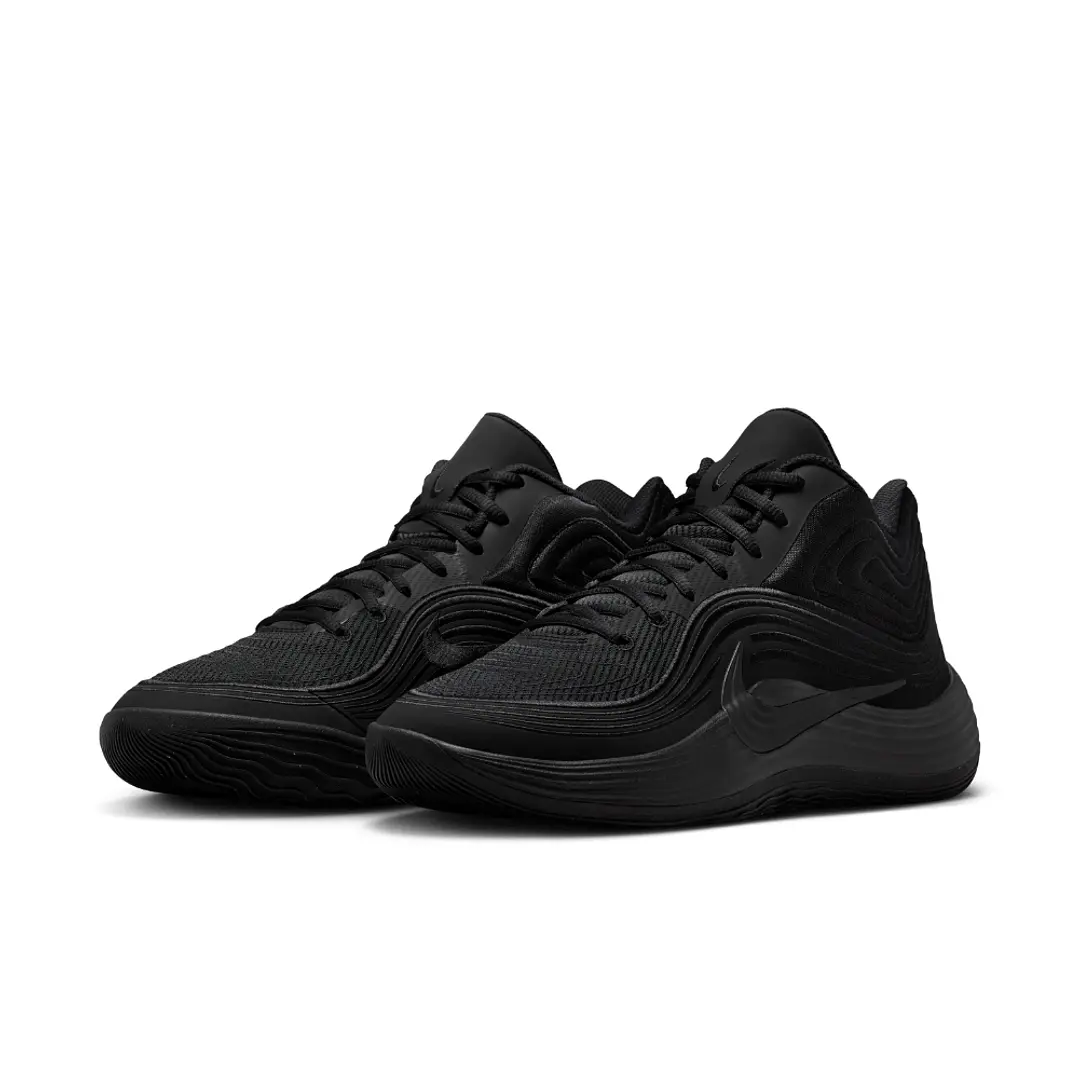 Tenis Nike Precision 8 Mid Hombre-Negro 4