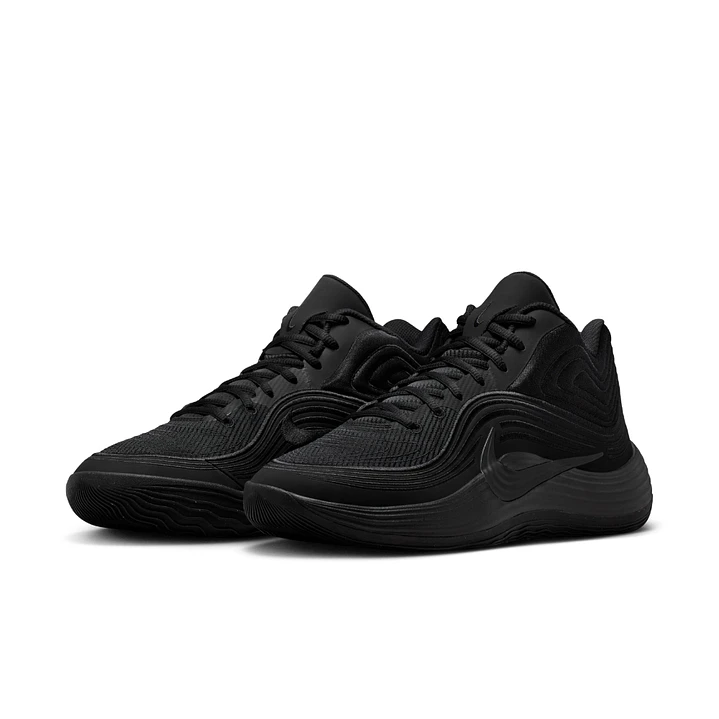Tenis Nike Precision 8 Mid Hombre-Negro 4