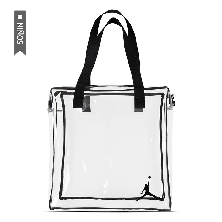 Bolso Nike Jan Jordan Stadium Tote Bag Niño-Negro 1