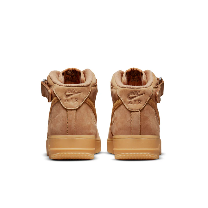 Botas Tenis Nike Air Force 1 Mid 07 Wb Hombre-Café 5