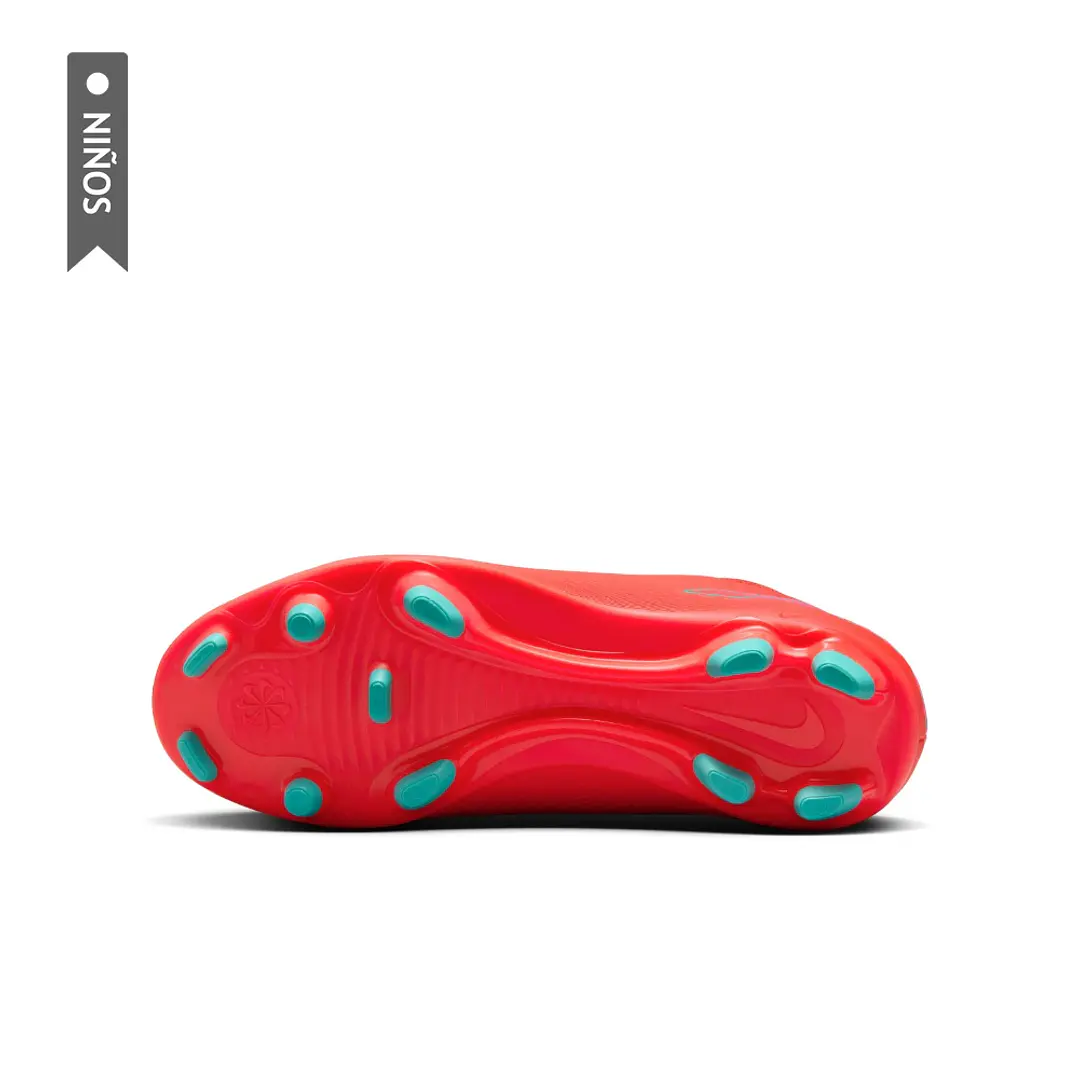 Guayos Nike Jr Superfly 10 Club Fg/Mg Niño-Rojo 6