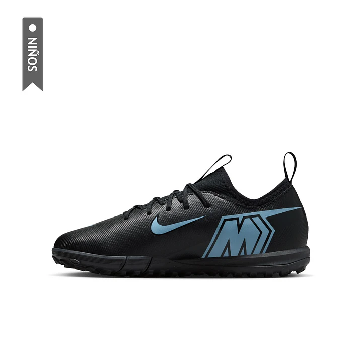 Zapatillas Nike Jr Zoom Vapor 16 Academy Tf Niño-Negro 3