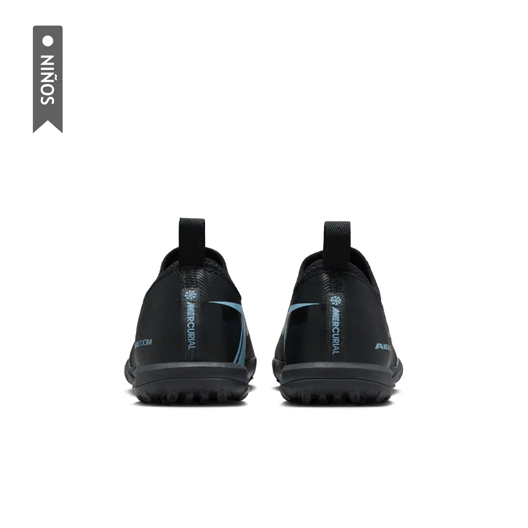 Zapatillas Nike Jr Zoom Vapor 16 Academy Tf Niño-Negro 5