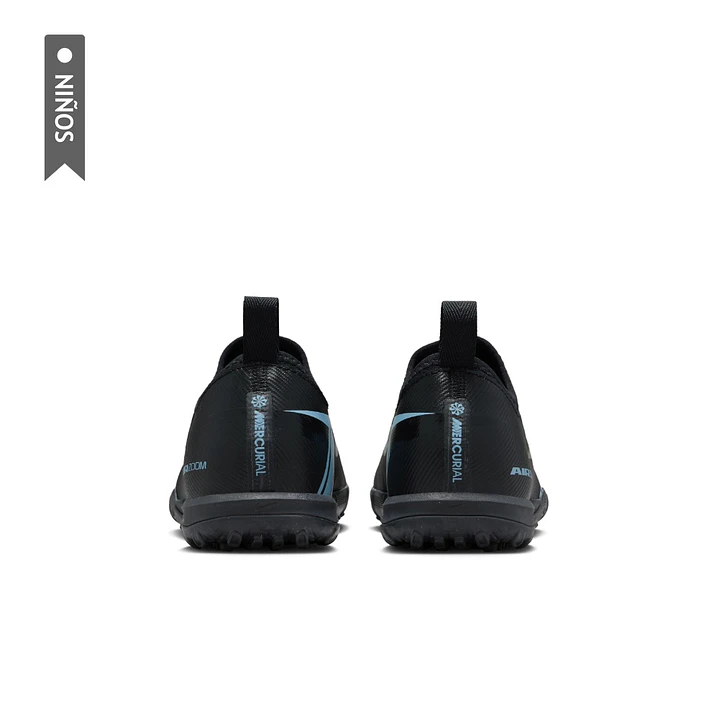 Zapatillas Nike Jr Zoom Vapor 16 Academy Tf Niño-Negro 5
