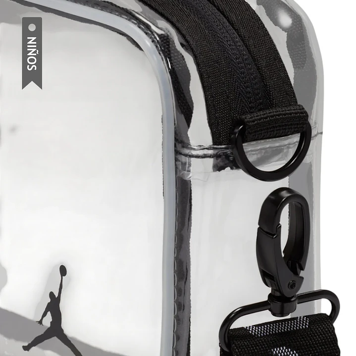 Bolso Nike Jan Jordan Stadium Bag Niño-Negro 4