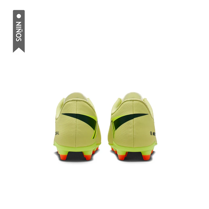 Guayos Nike Jr Vapor 16 Club Fg/Mg Niño-Verde 5