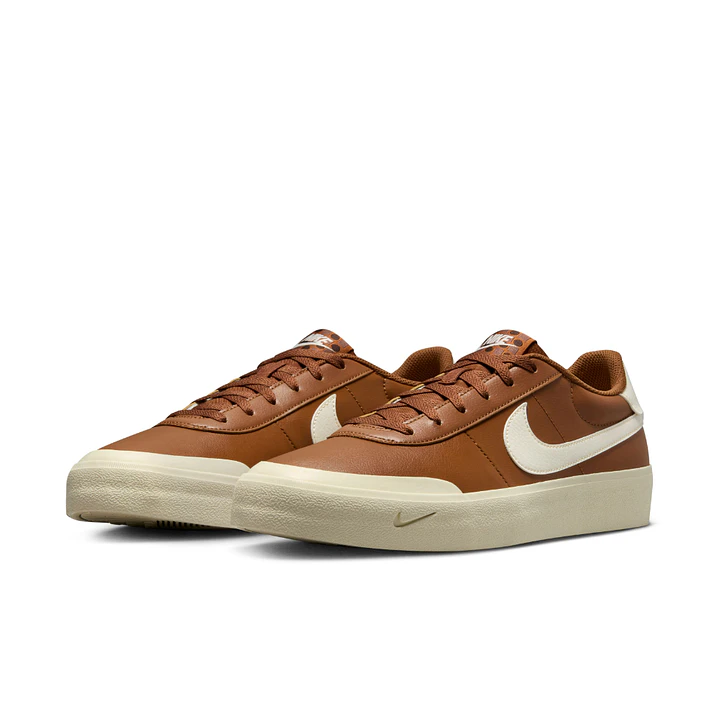 Tenis Nike Court Shot Hombre-Café 4