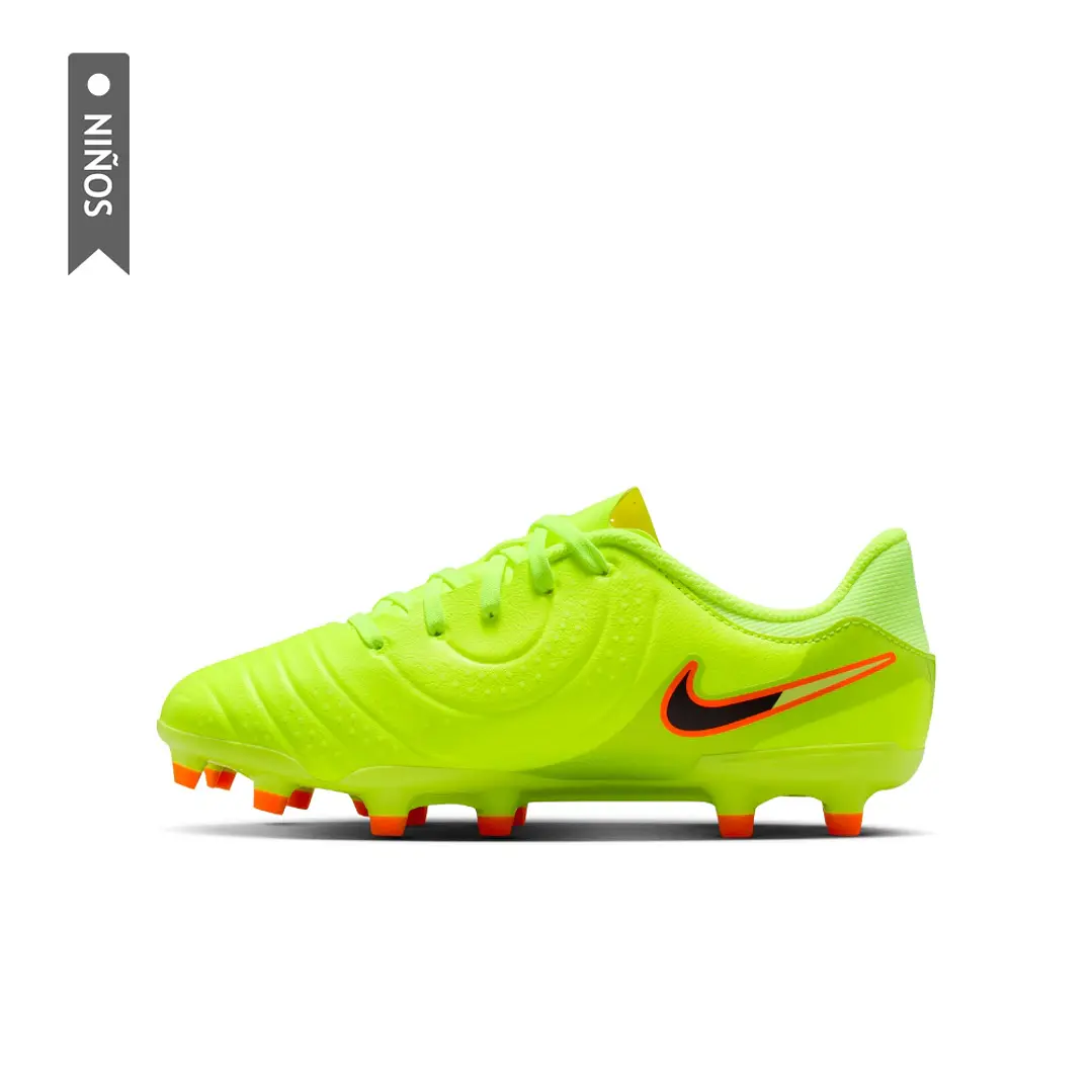 Guayos Nike Jr Legend 10 Academy Fg/Mg Niño-Verde 3