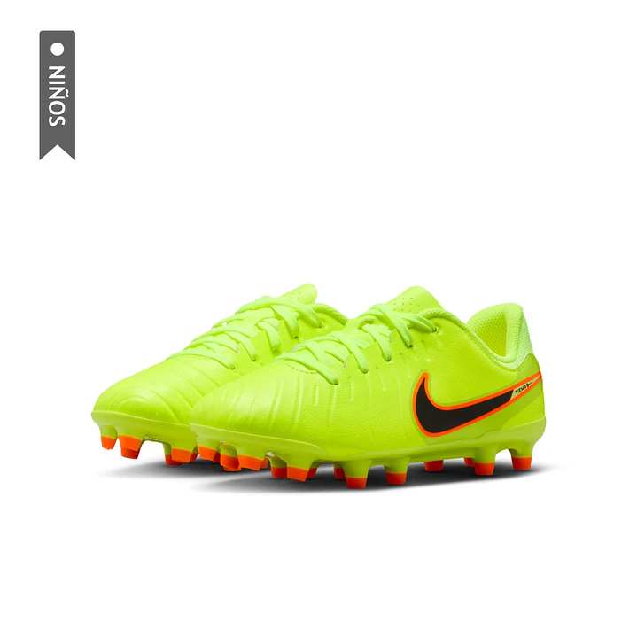 Guayos Nike Jr Legend 10 Academy Fg/Mg Niño-Verde 4