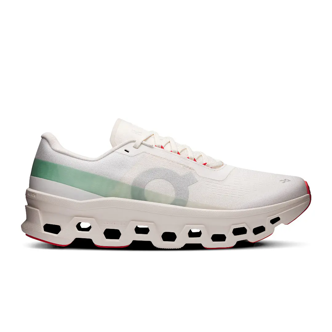 Tenis On Cloudmonster 1 Hombre-Blanco/Verde 1