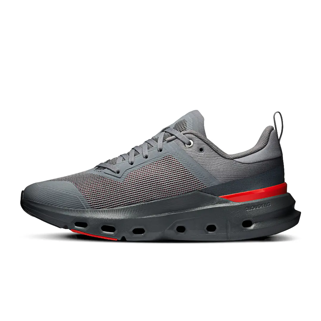 Tenis On Cloudpulse Next Hombre-Gris/Rojo 3
