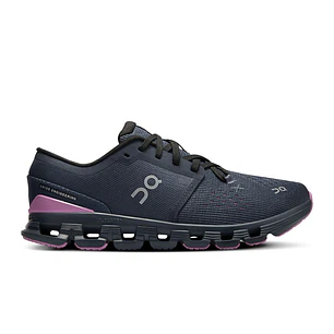 Tenis On Cloud X 4 Mujer-Negro