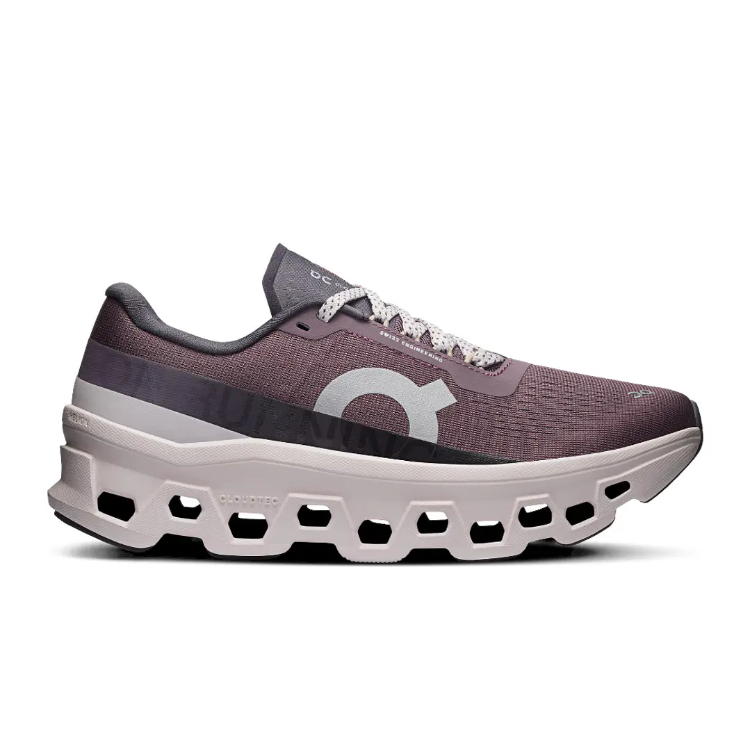 Tenis On Cloudmonster 1 Mujer-Vinotinto 1