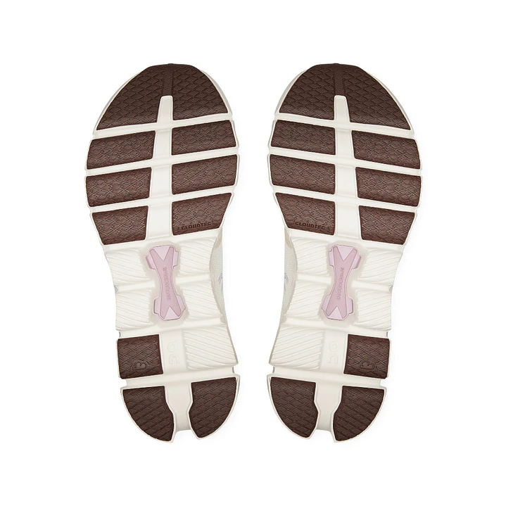 Tenis On Cloud X 4 Mujer-Beige 6