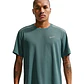 Camiseta Nike M Df Uv Miler Ss Hombre-Verde - Miniatura 1