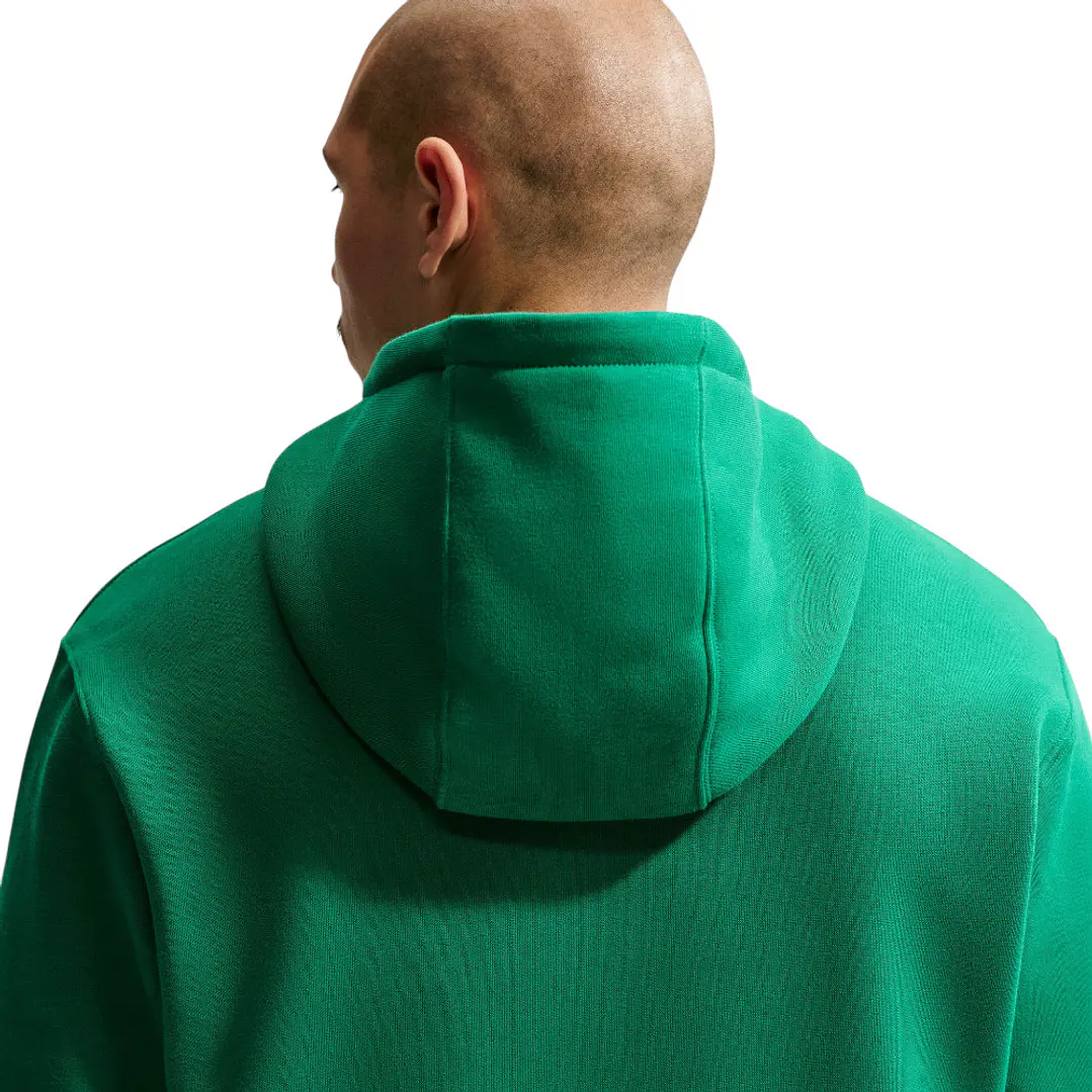 Hoodie Nike M Club Bb Fz Hombre-Verde 2