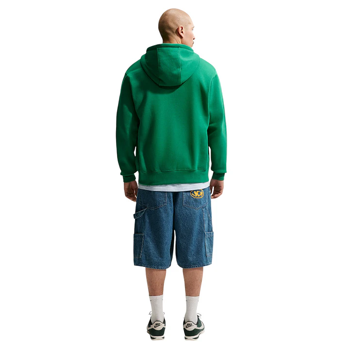 Hoodie Nike M Club Bb Fz Hombre-Verde 4