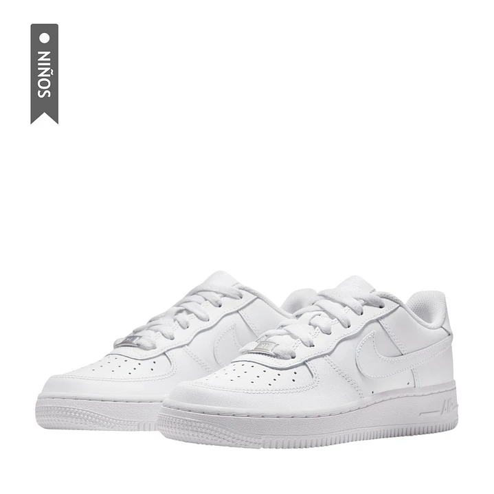 Tenis Nike Air Force 1 Le Bg Niño-Blanco 4