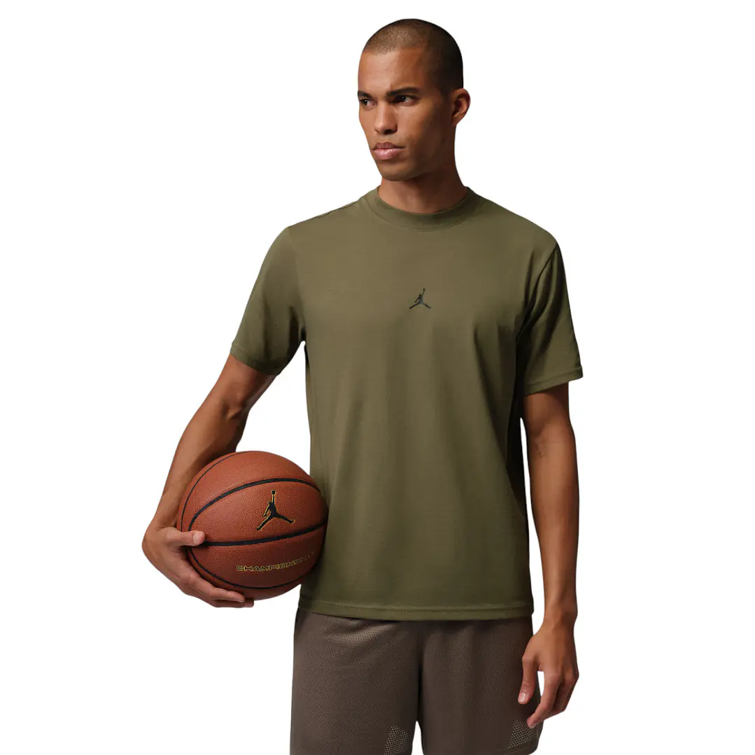 Camiseta Nike M J Sprt Jumpman Df Ss Crew Hombre-Verde 1