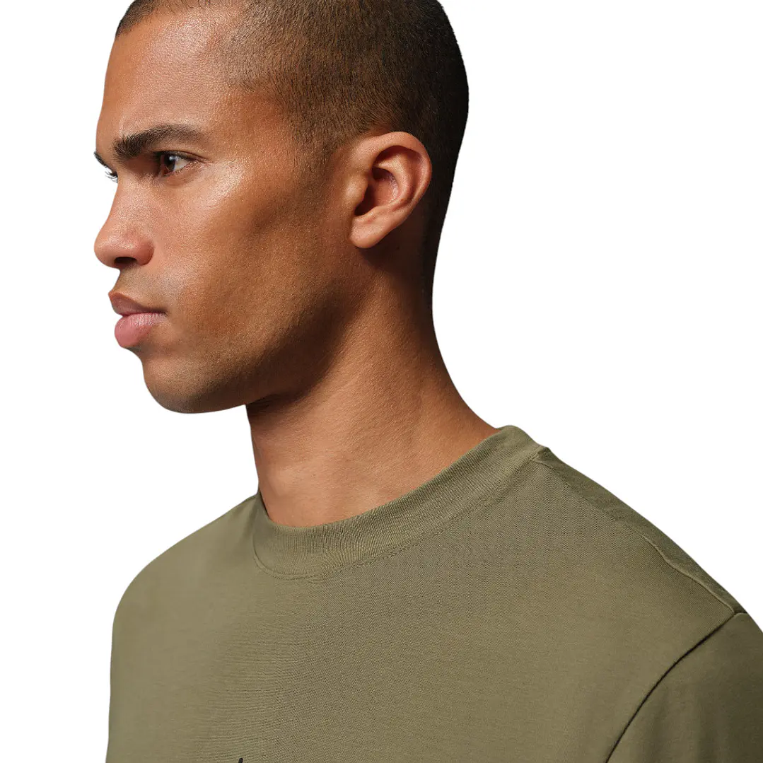 Camiseta Nike M J Sprt Jumpman Df Ss Crew Hombre-Verde 3