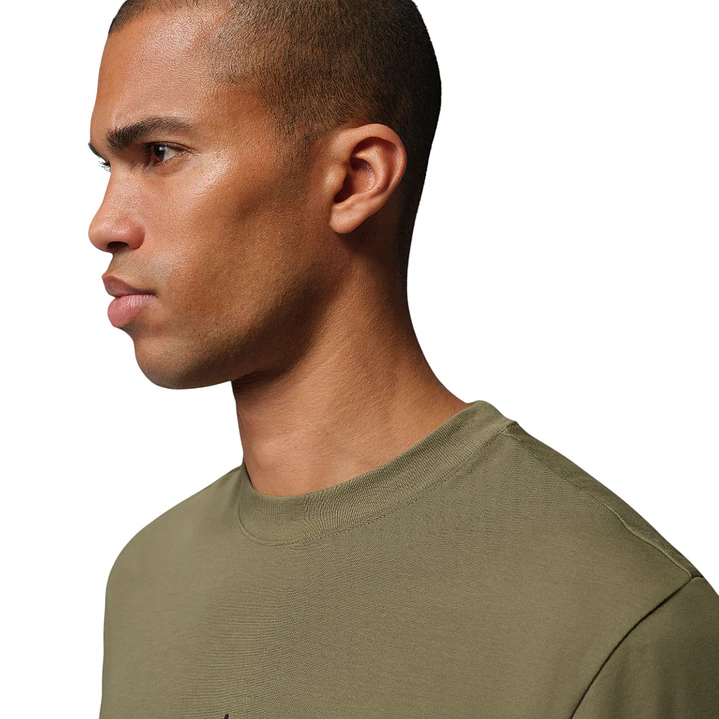 Camiseta Nike M J Sprt Jumpman Df Ss Crew Hombre-Verde 3