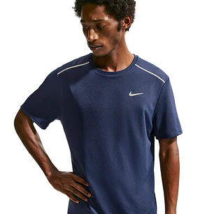 Camiseta Nike M Df Uv Miler Ss Hombre-Azul