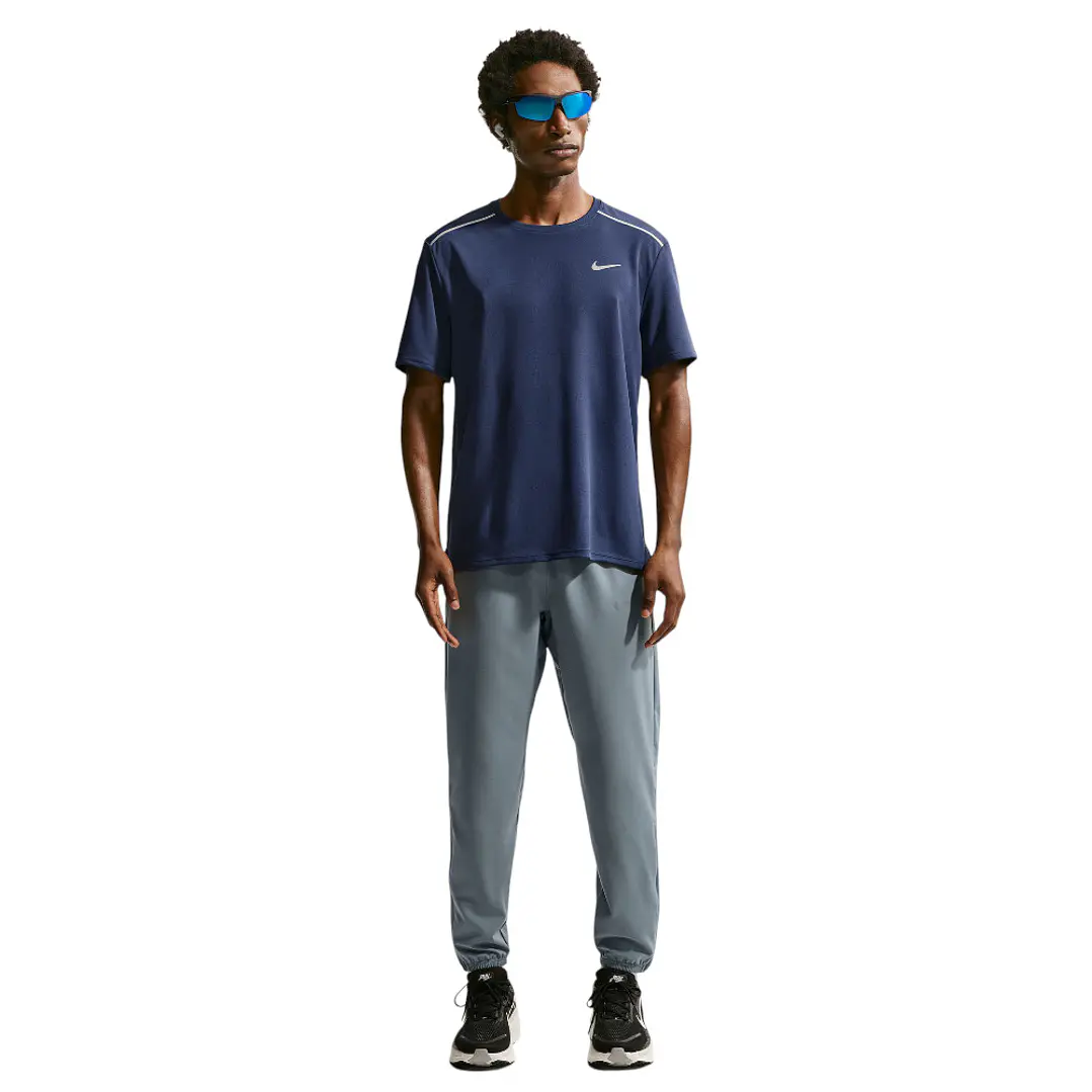 Camiseta Nike M Df Uv Miler Ss Hombre-Azul 3