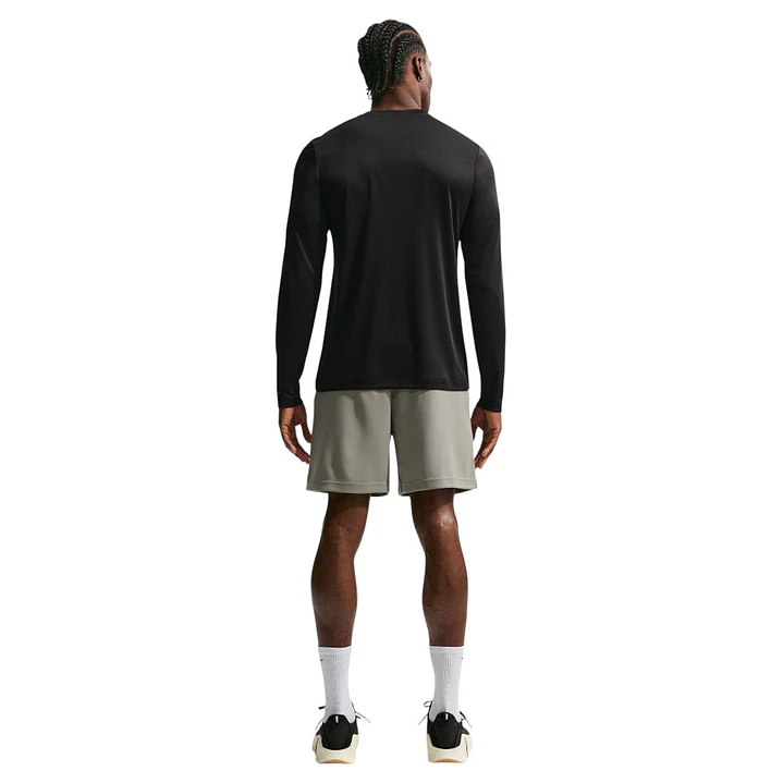 Camiseta Manga Larga Nike M Df Tee Std Ls Flex Hombre-Negro 4