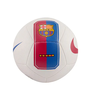 Balon Nike Fcb Pitch #5-Blanco