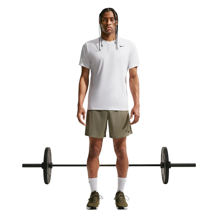 Camiseta Nike M Df Tee Std Flex Hombre-Blanco 3